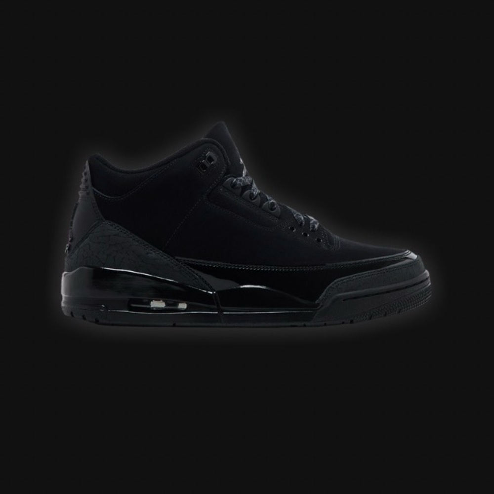 NIB Air Jordan 3 Retro 'Black Cat' 2025